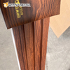 Spliceable Waterproof WPC Wall Panel Charcoal Panel WPC Panel