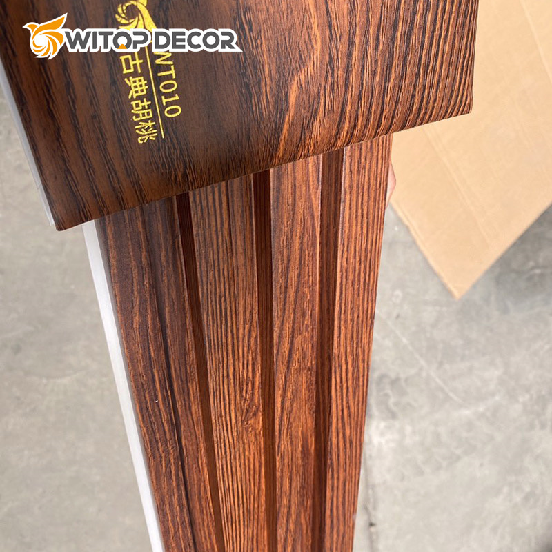 Spliceable Waterproof WPC Wall Panel Charcoal Panel WPC Panel