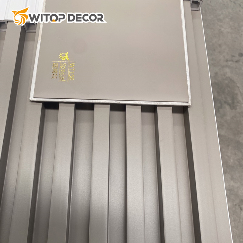 Eco-Friendly Waterproof Indoor Cladding Interior WPC Wall Panel