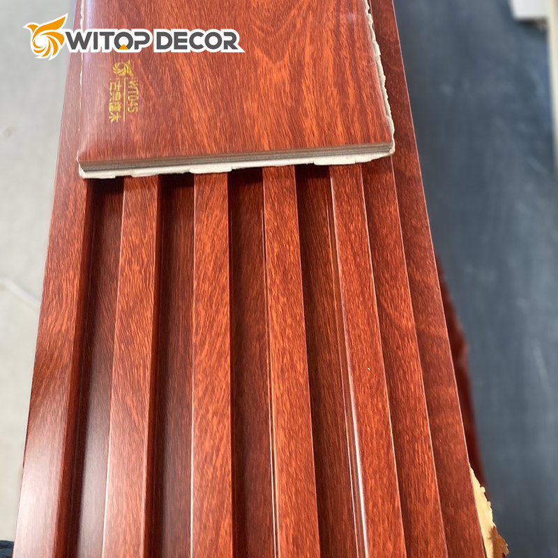 Wood Plastic Composite WPC Wall Cladding Wood Grain Panels