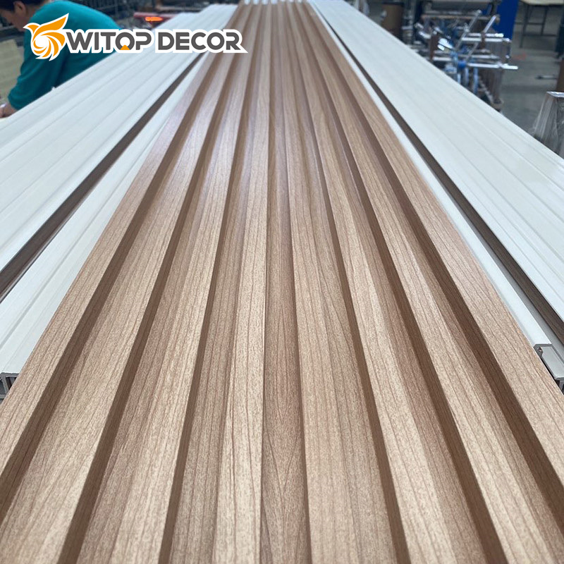 Factory Sell Eco-Friendly Interior 3D WPC Interior Wall Panel