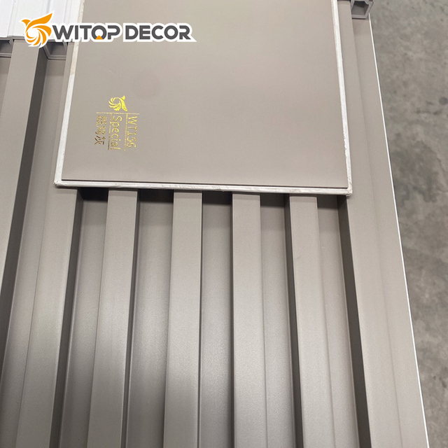Art Bedroom Waterproof Decorating WPC Wall Panel