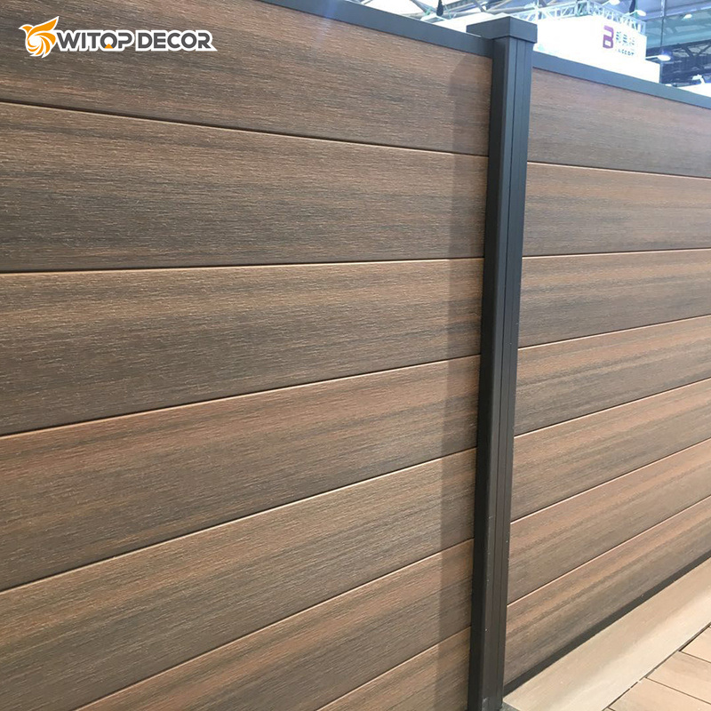 Top Quality Waterproof and Fireproof WPC Panel Privacy Fence