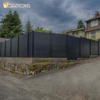 Wood Plastic Composite Security Garden Fence