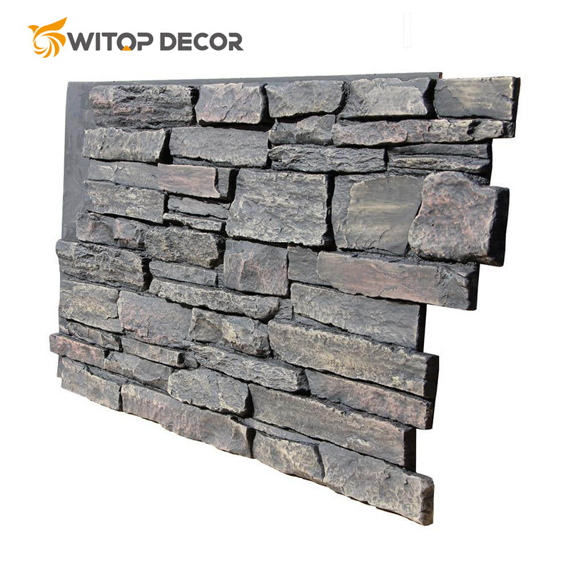Popular Waterproof PU Stone Panel Polyurethane Wall Panel