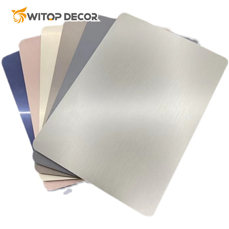 Easy to Install and Easy to Clean WPC Wall Panel Marble Bamboo Charcoal Wood Veneer