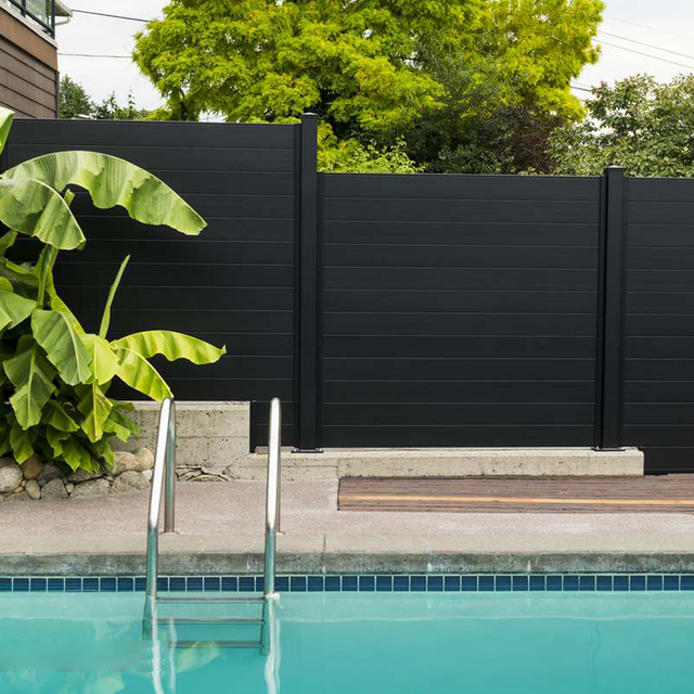 China Supplier Wood-Like Waterproof WPC Composite Fence Pane