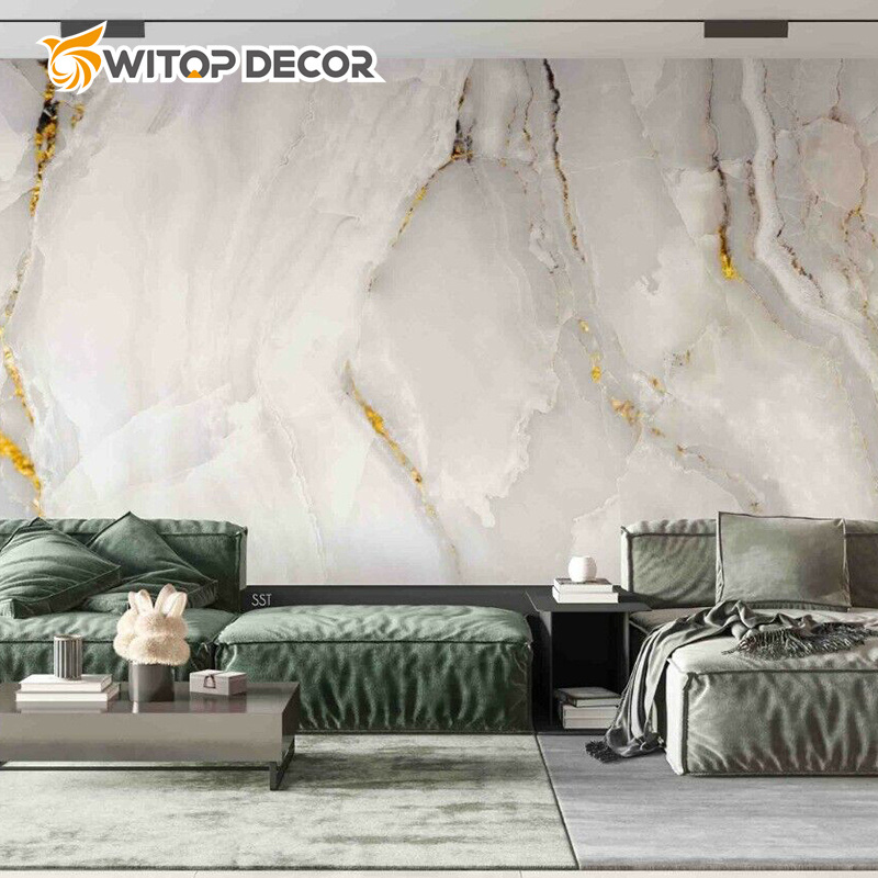 Wholesale Interior Decorative PVC UV Marble Sheet ceiling Laminated Machine PVC Board