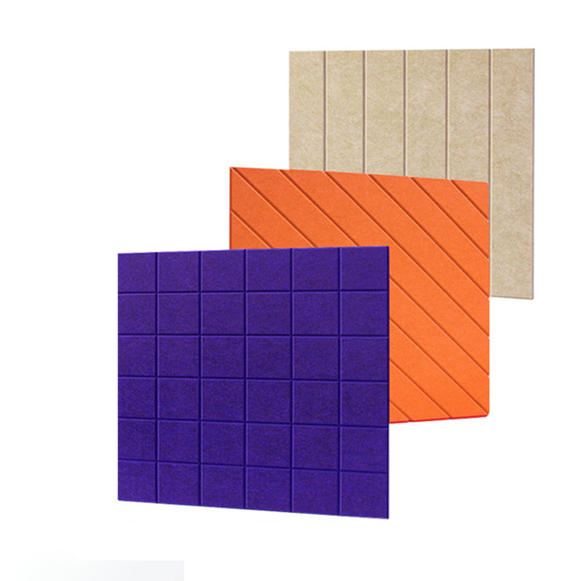 Customized Polyester Fiber Acoustic 3D Wall Panel