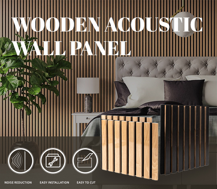 Polyester Acoustic Plain Panel of Wall Covering