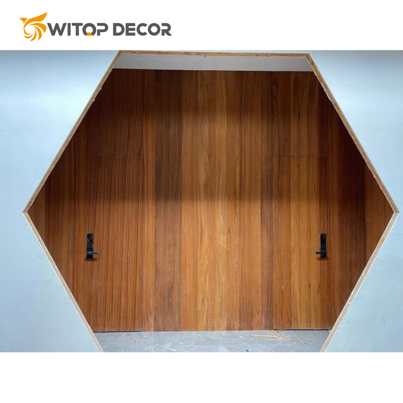 Bamboo Charcoal Wood Metal Plate Wall Panel WPC Laminated Board Decorative Carbon Crystal Wallboard