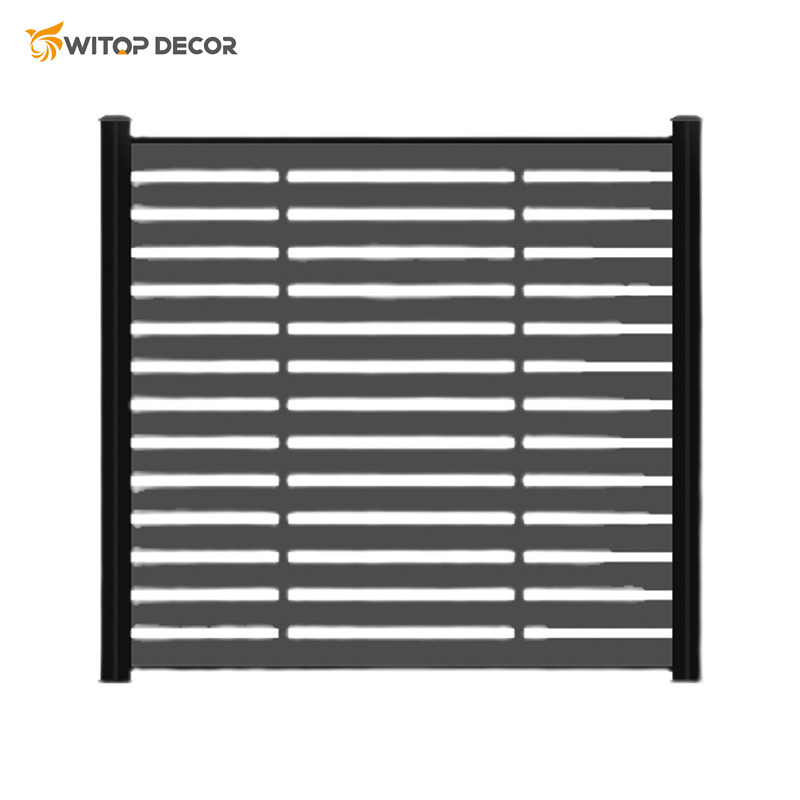 Colourful Wood Plastic Composite Outdoor Fencing