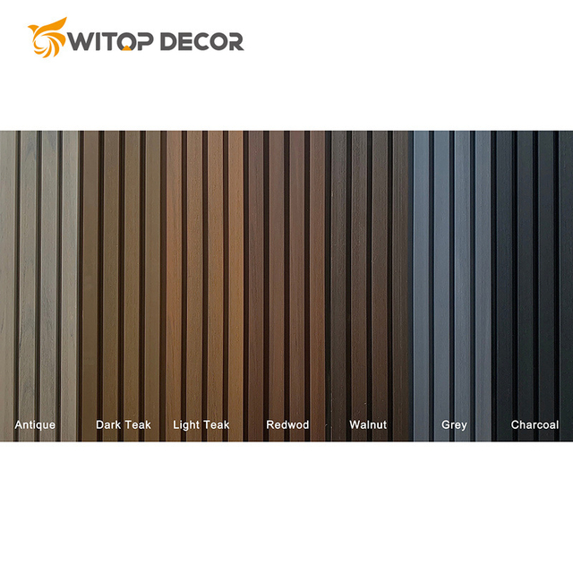 Home Decoration Wood Plastic Composite Roof Outdoor Exterior 3D WPC Wall Cladding