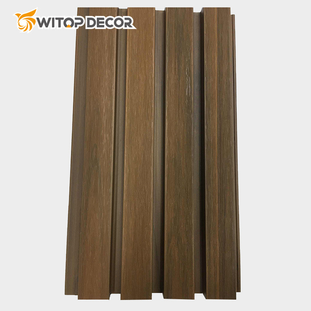 Thickness 33mm WPC Wall Cladding Co-Extrusion Exterior Decorative WPC Siding