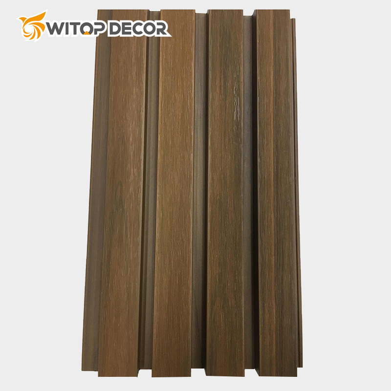 Thickness 33mm WPC Wall Cladding Co-Extrusion Exterior Decorative WPC Siding