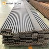 Wood Grille Waterproof WPC Composite Wall Panels Cladding WPC Wall Panel