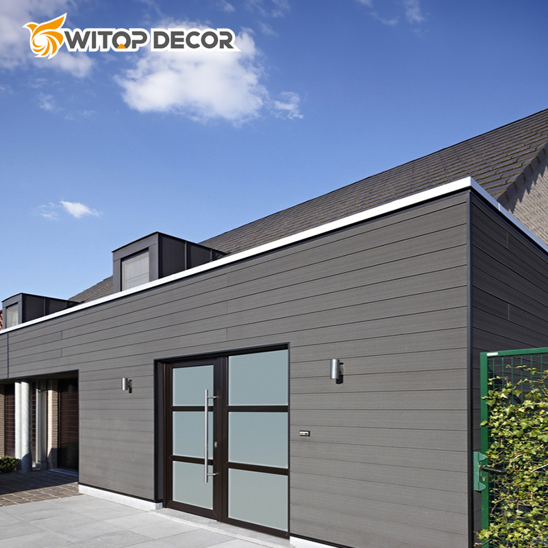 Hot Sell Wooden Grain WPC Wall Panels Designs for Decor Cladding