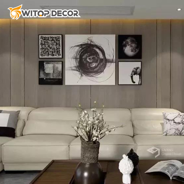 Witop WPC Waterproof and Flame Retardant Flexible Bamboo Wood Fiber Board