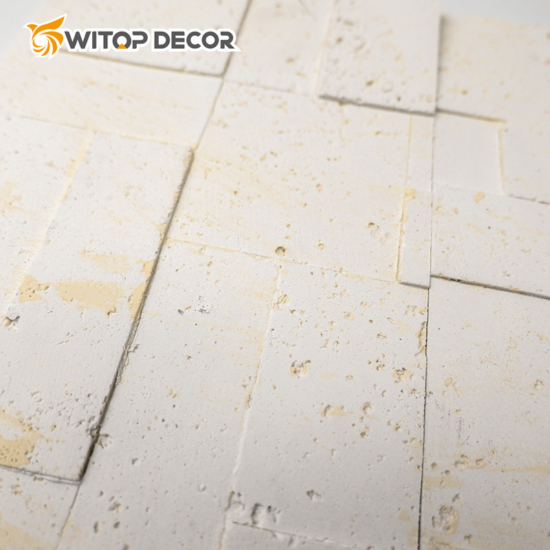3D Decoration Polyurethane Lightweight Easy Installation PU Stone Wall Panel