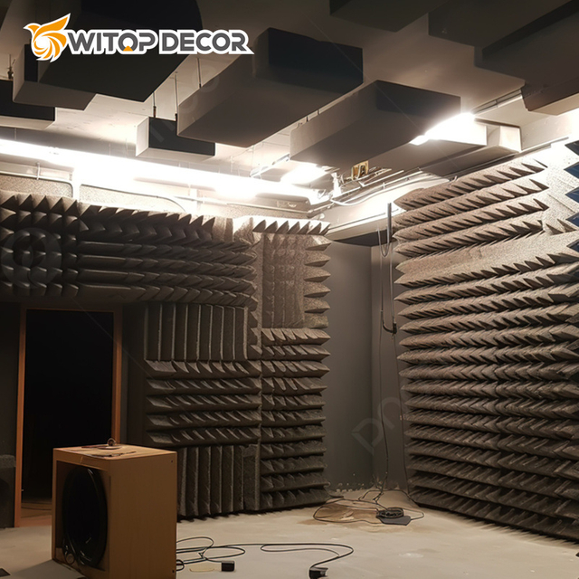 Modern Cheap Acoustical Pet MDF Wood Slat Walnut Wood Wall Panels