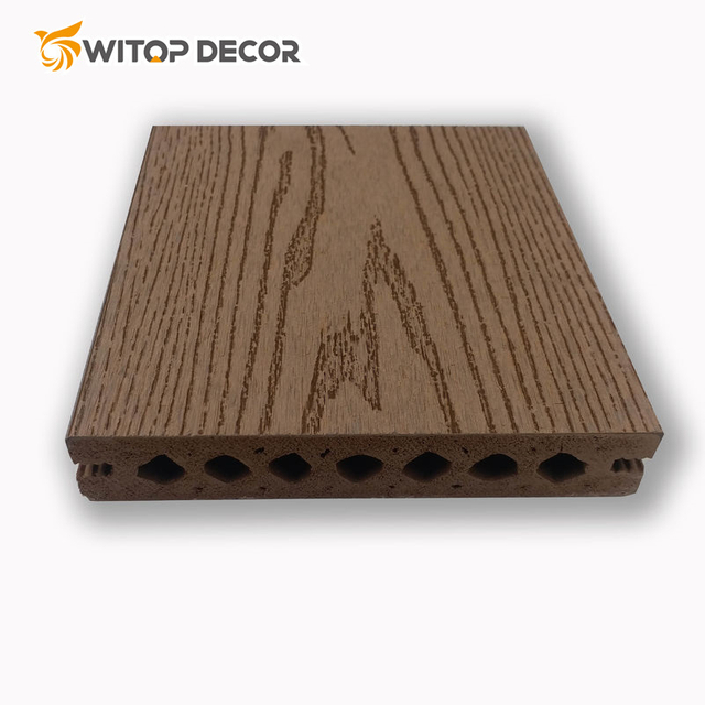 Outdoor Wood Plastic Composite Decking WPC Floor for Garden and Park