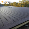 Solid Co-Extrusion WPC Decking Wood Plastic Composite Decking Outdoor