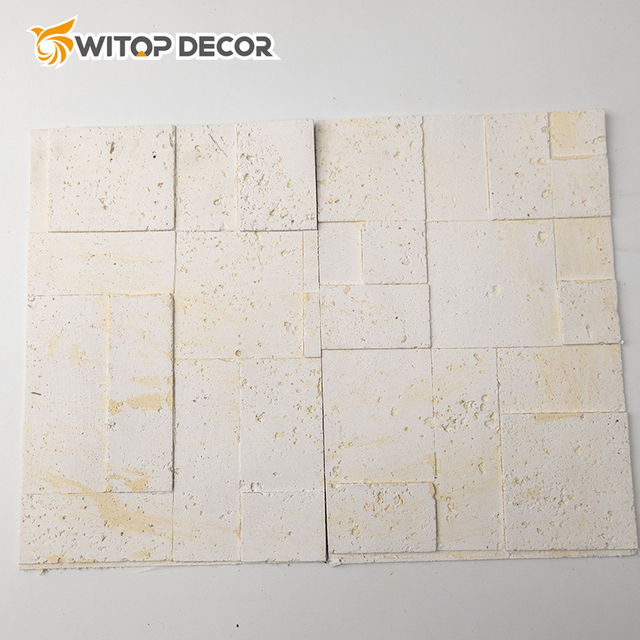 3D Interior and Exterior Stone Wall Decor PU Flexible Cladding Stone for Exterior Wall