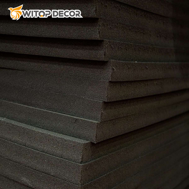 Villa Wood Sound Insulation Wall Acoustical Slatted Polyester Panel for Hotel