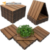 Hot Sale Wood Plastic Composite Outdoor Flooring WPC Decking Interlocking