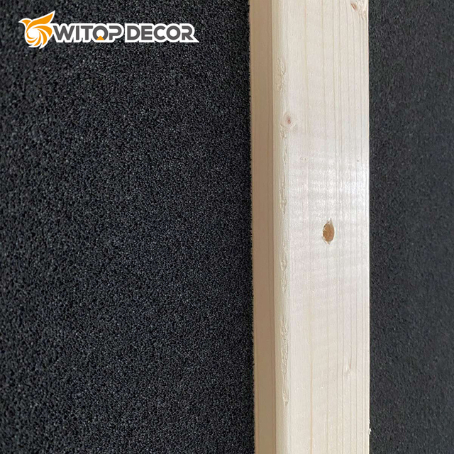 Customized Acoustic Office Materials Grooved Wood Timber Sound Absorbing Panels