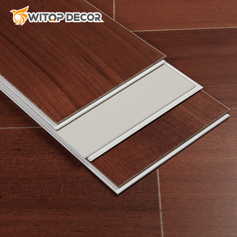 1220*180mm Waterproof PVC Vinyl Floor Click Interlocking Spc Flooring to Home Decoration