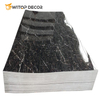 1220mm X2440 mm UV Coated PVC Wall Marble Sheet for House Decoration