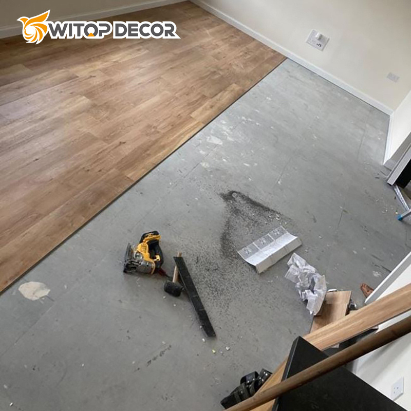 Install Easily Lvt Floor 2mm 3mm 4mm Click Plastic Vinyl Flooring