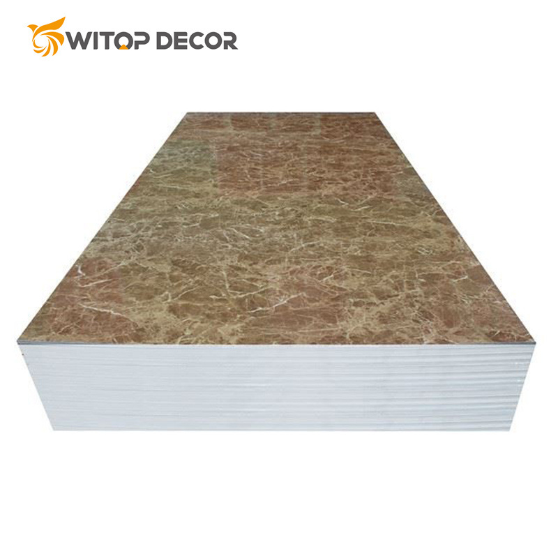 4X8 3mm Decorative Flexible PVC Marble Sheet Wall Panel with Free Samples