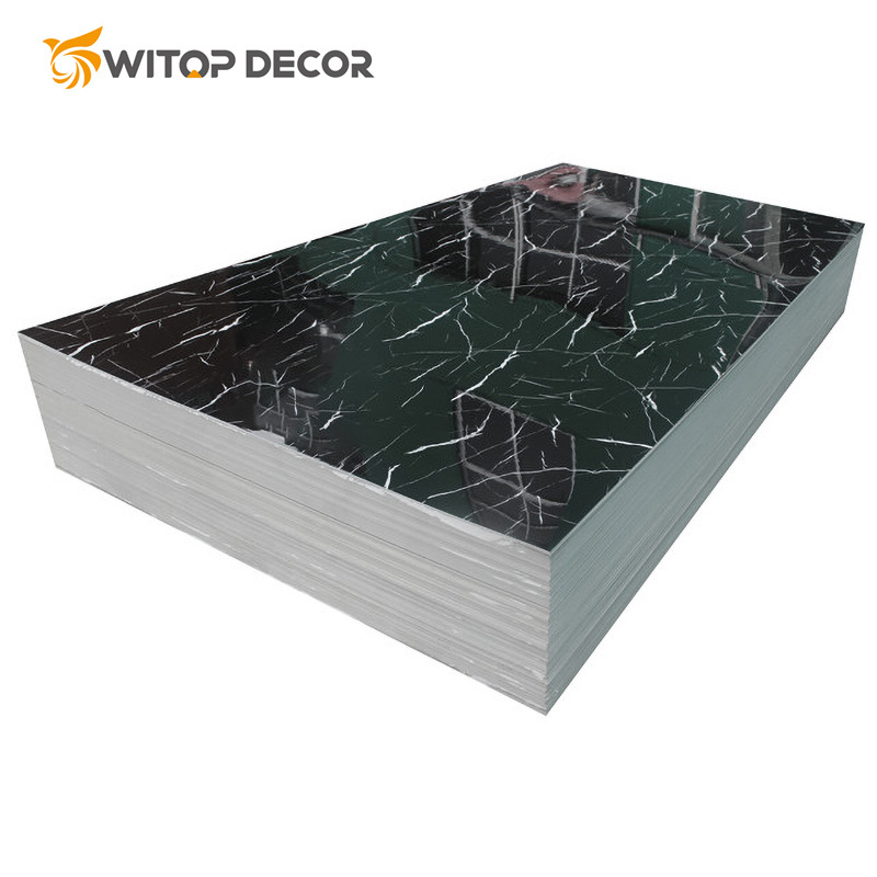 4X8 3mm Decorative Flexible PVC Marble Sheet Wall Panel with Free Samples