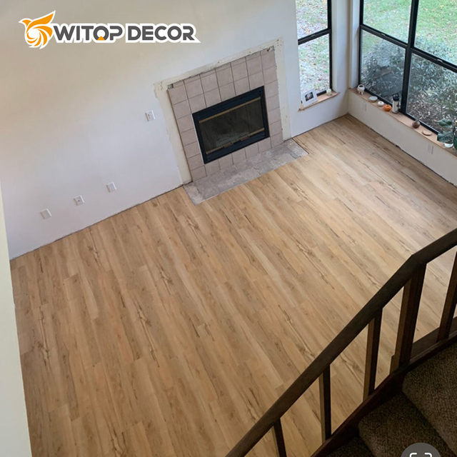 New Popular Wear Proof Spc Flooring Customized Vinyl Flooring