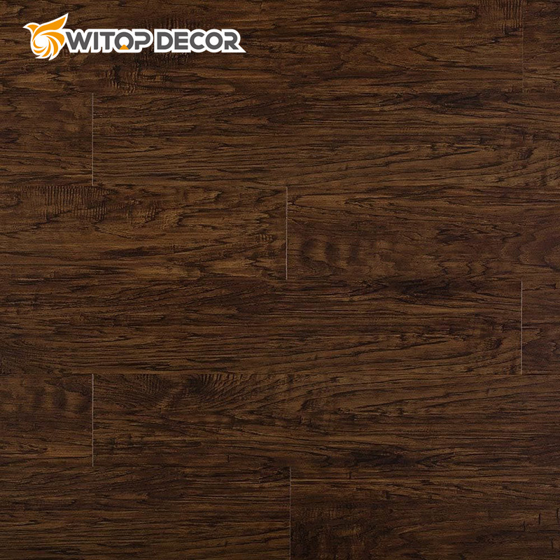 Hot Sales Grey Minimalist UV Coating Spc Lock Flooring From Chinese Factory