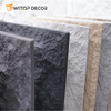 Hot Sales Faux Stone Wall Panel PU Rock Veneer Exterior Artificial PU Stone Wall Panel