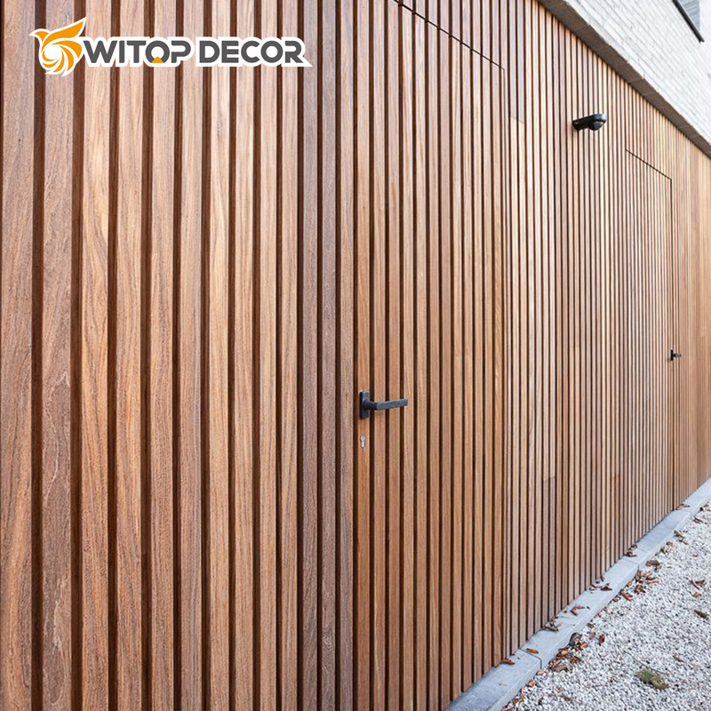 WPC Timber Wall Cladding Wood Plastic Composite Square Timber Tube for Wall Decoration