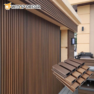 China Wholesale Home Decoration Exterior Wood Composite Wall Cladding for Sale