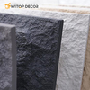 High Quality Mushroom Stone Wall Panel PU Large Faux Stone Wall Panels for House Luxury Decor