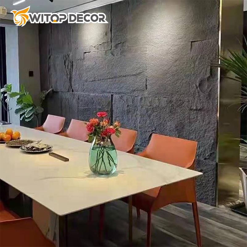 Factory Wholesale Price Lightweight Polyurethane Stone Waterproof PU Stone Polyurethane Stone Panel