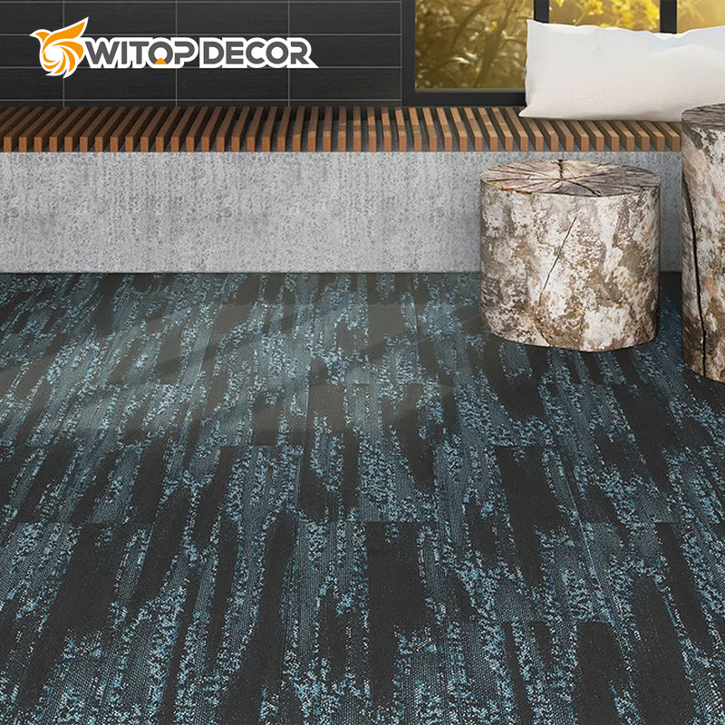 Easy Installation High Gloss Waterproof Lvt Vinyl Flooring Dry Back