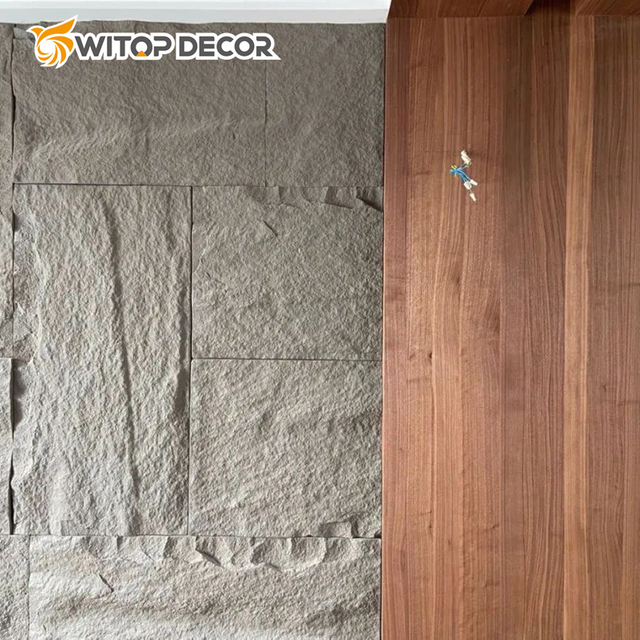 PU Wall Panel New Style Factory Stone Veneer Exterior Wall Stone