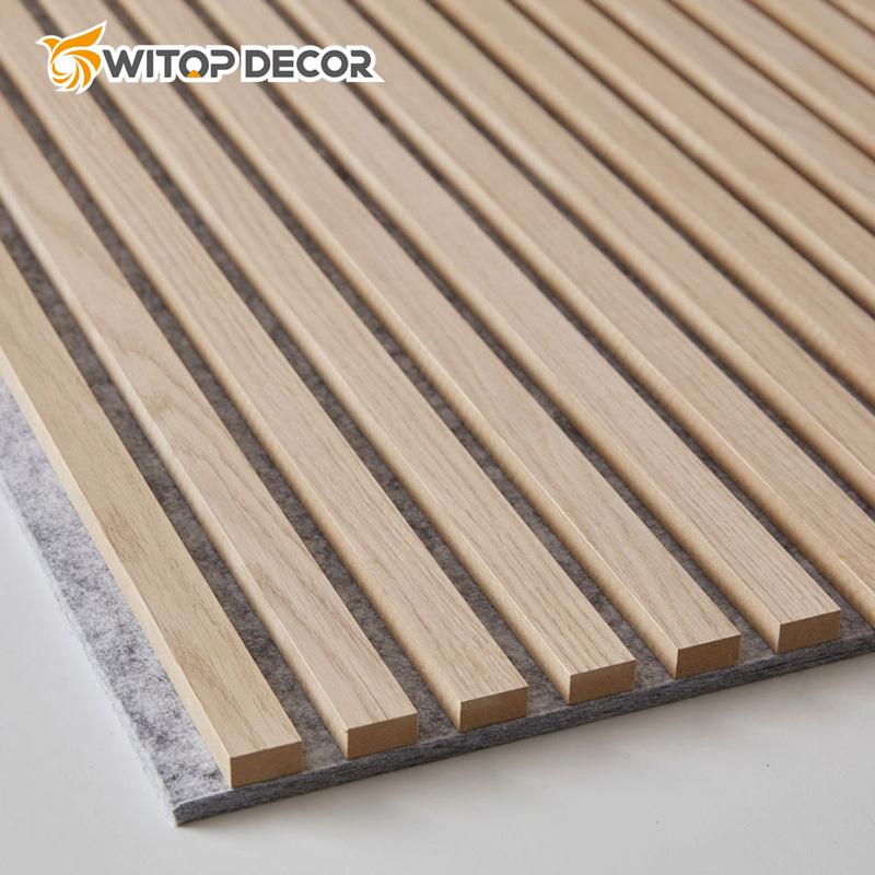 Akupanel Wall Veneer Panel Oak Slat Wood Acoustic Panels