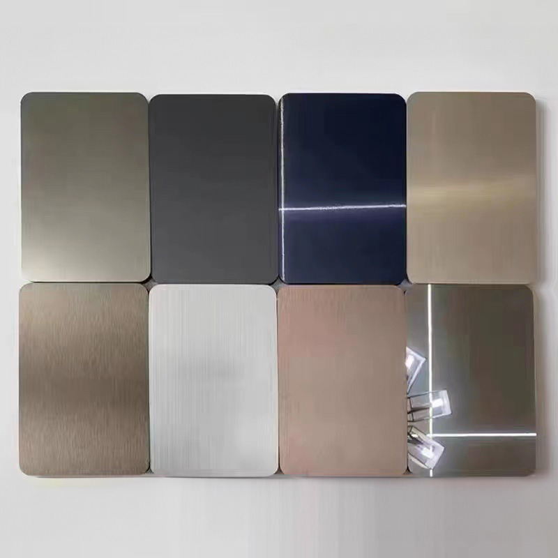 Interior Bamboo Charcoal Fiber Wood Veneer Metal Texture Solid Mirror PVC Wall Panels