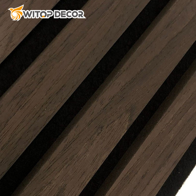Stylish Wooden Design PVC Wall Panel Thermal and Acoustic Insulation Panel