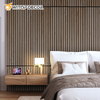 Sound Proof Custom Moisture-Proof Mildew-Proof Wood Slat Acoustical Panels