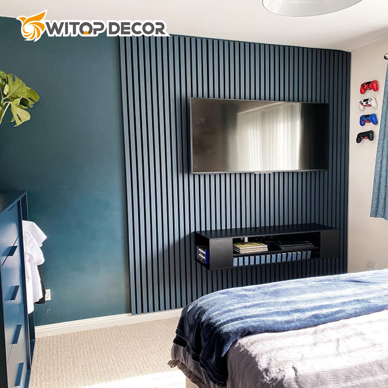 Acustic Soundproofing Panel with Wood Surface for The Indoor Decoration