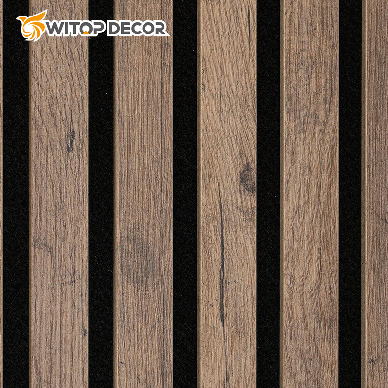 Oak Acoustic Panel Wall Soundproofing Akupanel Slat Wooden Fiber Acoustic Panels